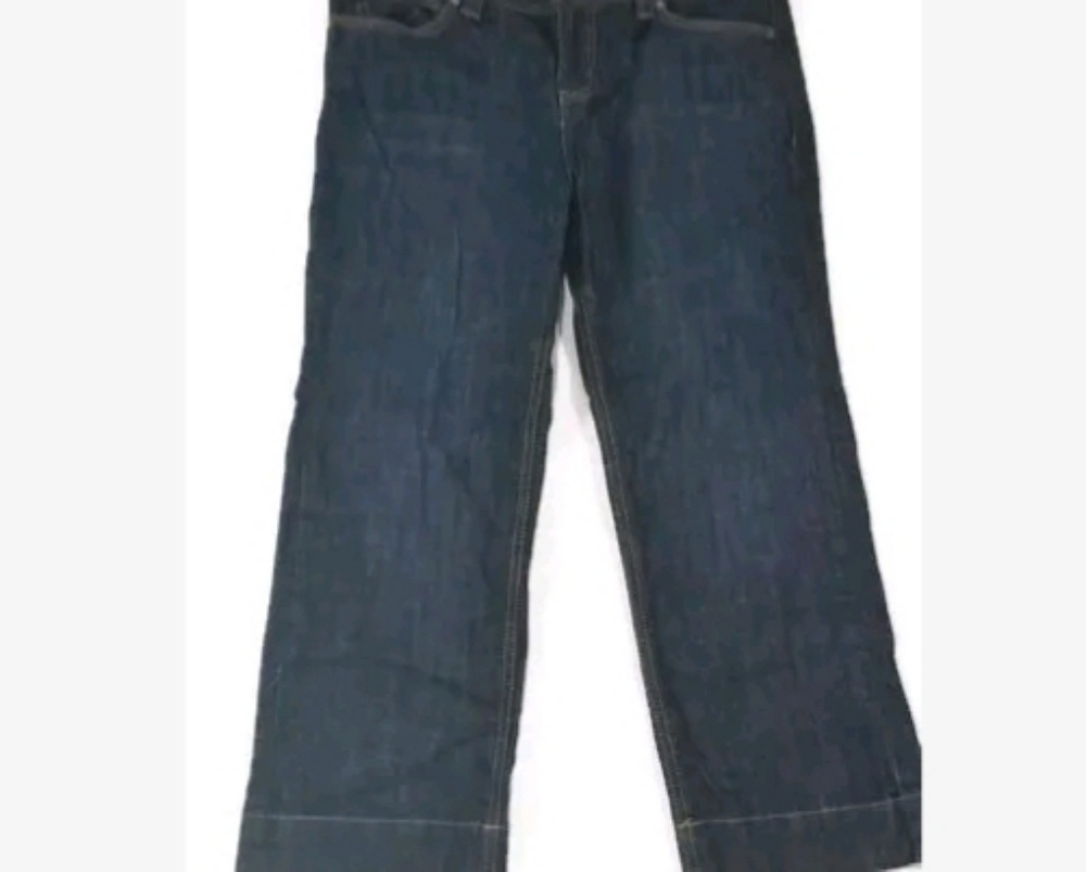 Calvin Klein Jeans Denim Ankle Crop Pants Size 8